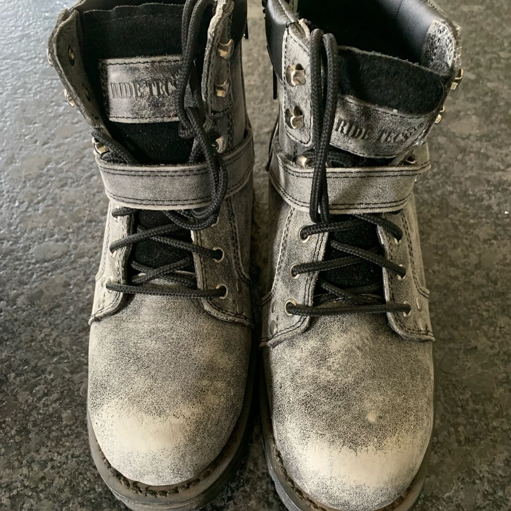 Men’s Size 8 Ride Tecs Motorcycle Riding Boots. - Picture 3 of 3